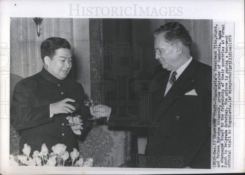 Witnesses of history: Norodom Sihanouk and Josip Broz Tito