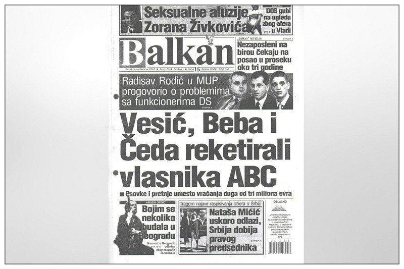 Rodićevu verziju priče o paljenju automobila koordinisano su podupirali njegovi listovi „Kurir” i „Glas javnosti”, a u pomoć su im pritekli i brojni drugi mediji koji su tada već uveliko bili angažovani na rušenju vlade Zorana Živkovića – „Balkan”, „NIN”, „Ekspres”, „Večernje novosti”, „Blic”, „Svedok”, „Revija 92” i drugi.